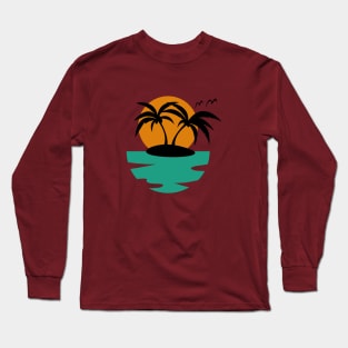 Island, Sun & Sea Long Sleeve T-Shirt